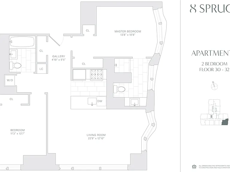 8 Spruce St #32J — Photo 2
