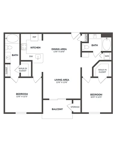 Floor plan The Georgian