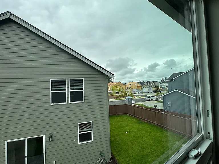 View from 3rd bedroom.