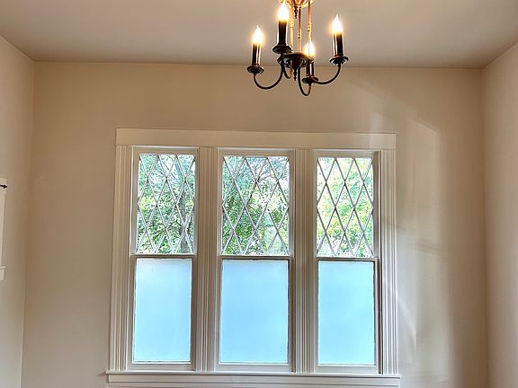 15 x 13 original living room to the historic home. Intended as the bedroom for this apt.