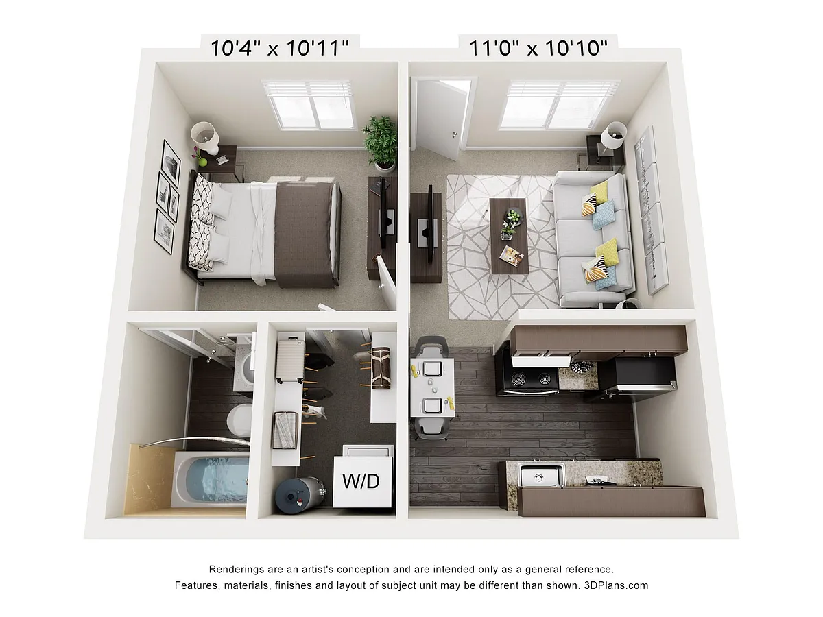 Floor plan Top Flight