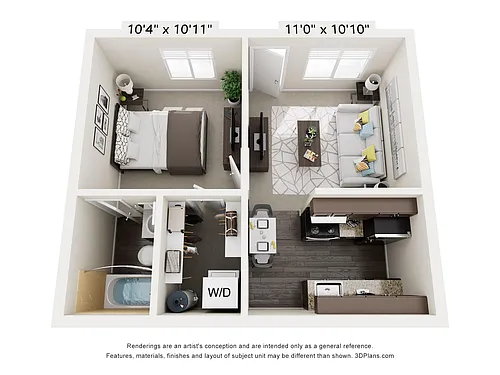 Floor plan Top Flight