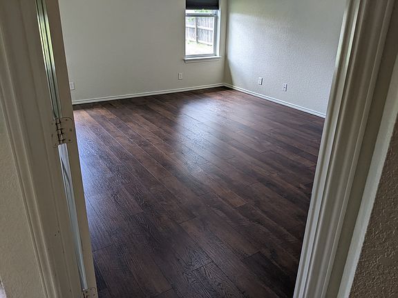 Clean, new wooden flooring