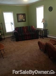 Blue House - Living room
						:
						Furniture can convey if desired