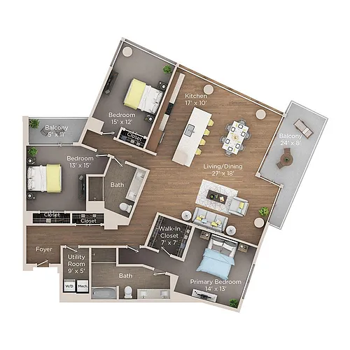 Floor plan D2