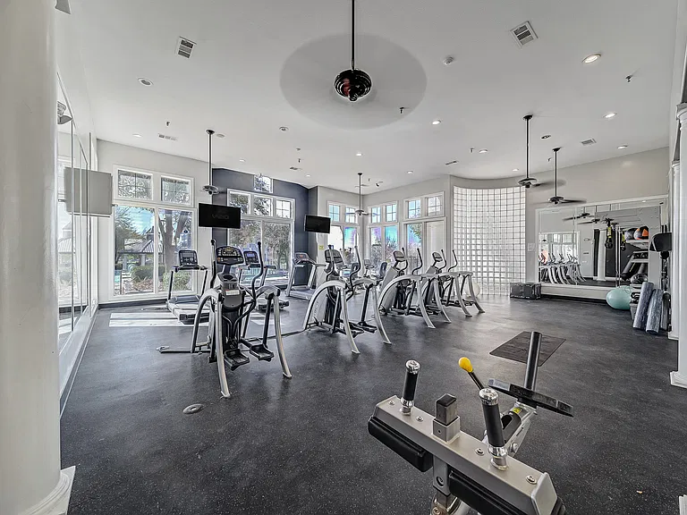 Elevate your workout routine in our fully-equipped fitness center