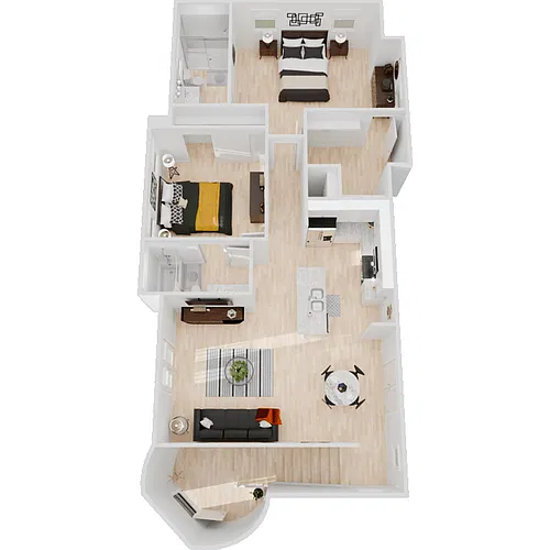 Floor plan Cinqua Terra Salita