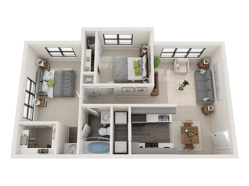 Floor plan B1