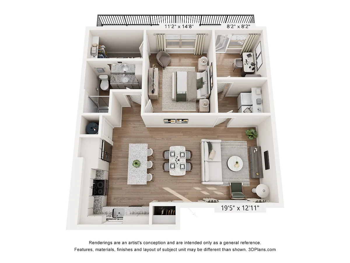 Floor plan C2 - Savoy Cottage