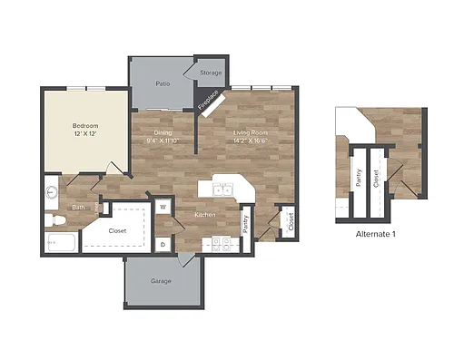 Floor plan A03