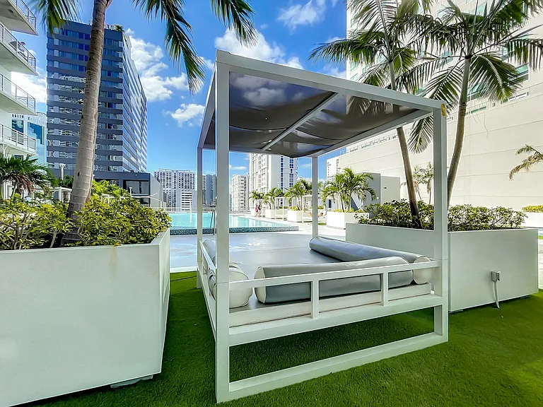 Pool cabanas