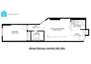Rented by AZ REALTY NYC LLC