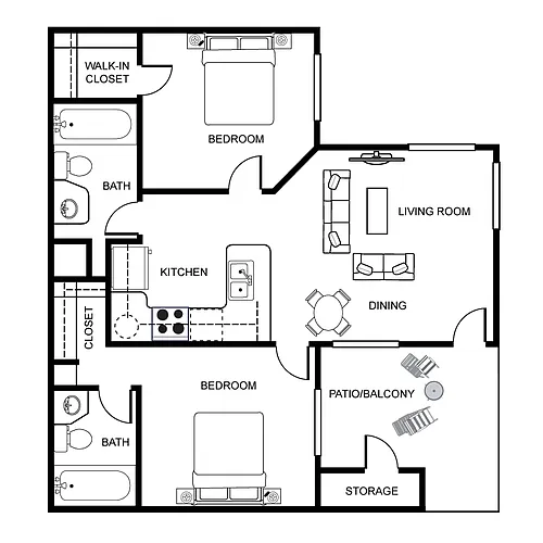 Floor plan Sycamore