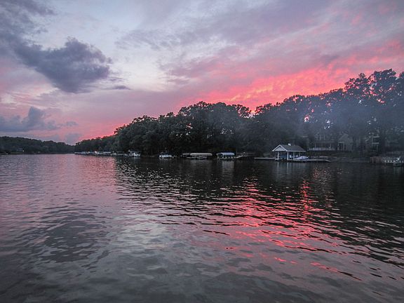 Sunset view from the dock