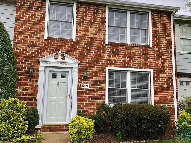 Beautiful brick exterior