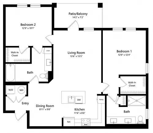 Floor plan B4