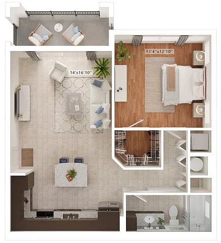 Floor plan Vettore