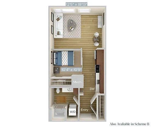 Floor plan S1-555-A