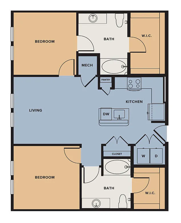 Floor plan B1a
