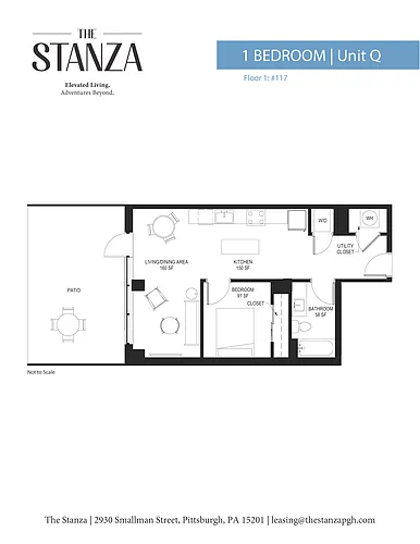 Floor plan Unit Type Q