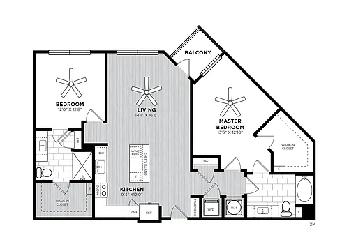 Floor plan Tartan Renovated