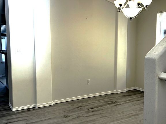 Brand new flooring. Formal dinning area from another angle.