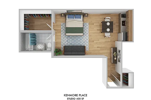 Floor plan Studio
