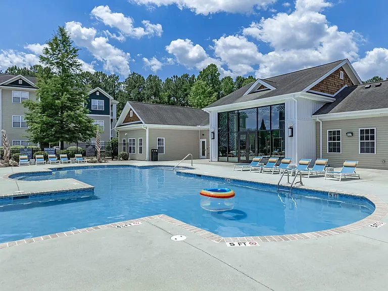 TAKE A DIP IN OUR SHIMMERING SALTWATER POOL