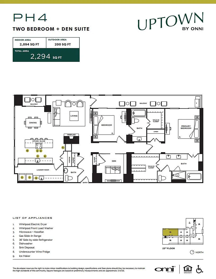 Floor plan PH4