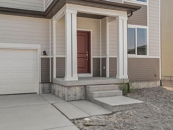 The Moab floorplan exterior image taken at a Meritage Homes Community in Eagle Mountain, UT.