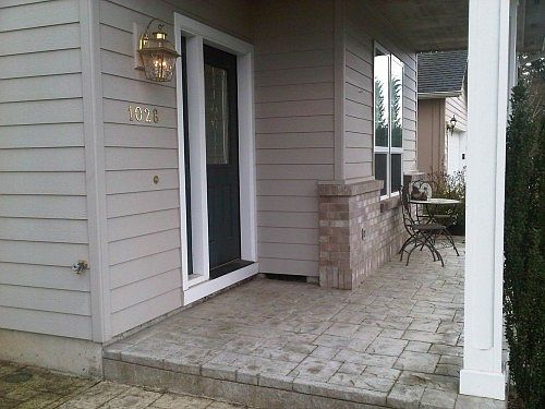 Front Porch with sitting area