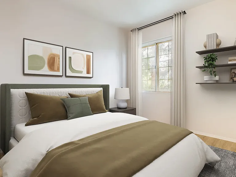 Bedroom with Hard Surface Flooring
