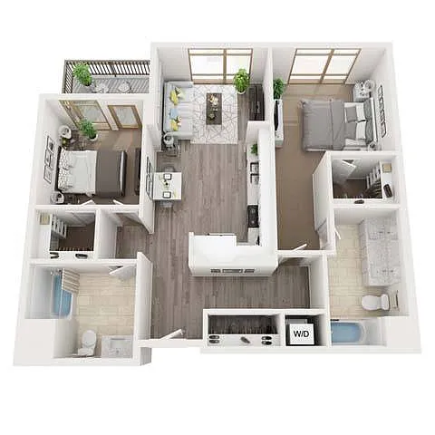Floor plan B7