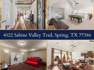 4022 Sabine Valley Trl, Spring, TX 77386