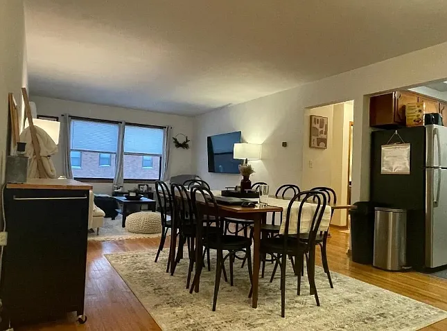 Plenty of space for a separate dining room