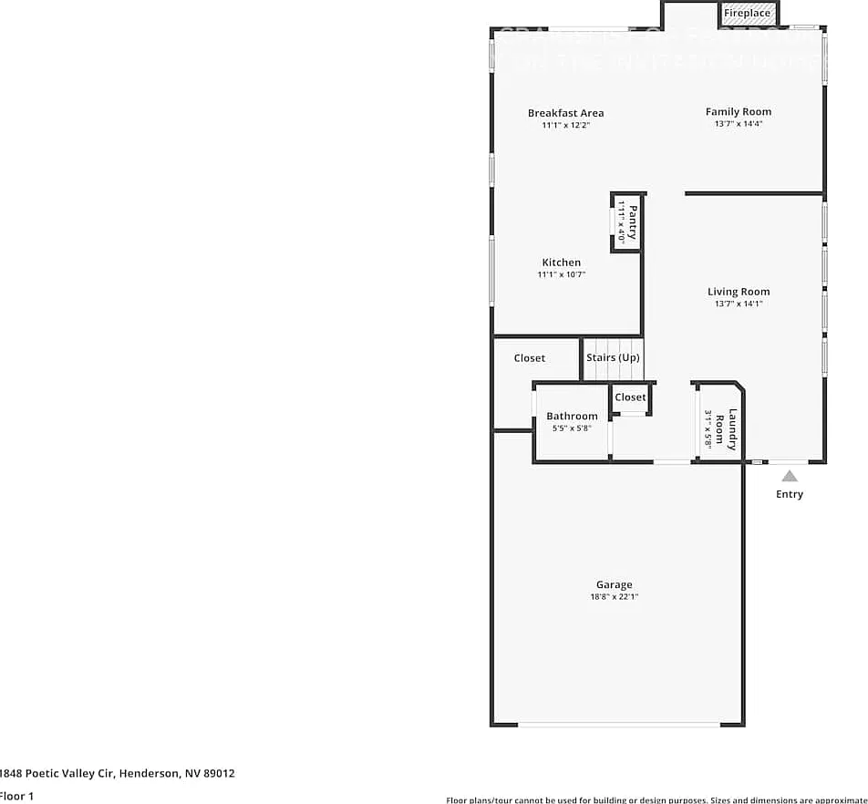 1848 Poetic Valley Cir Henderson, NV 89012 — Photo 2