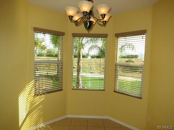 View out of kitchen nook windows