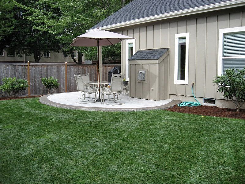 Back Yard Patio