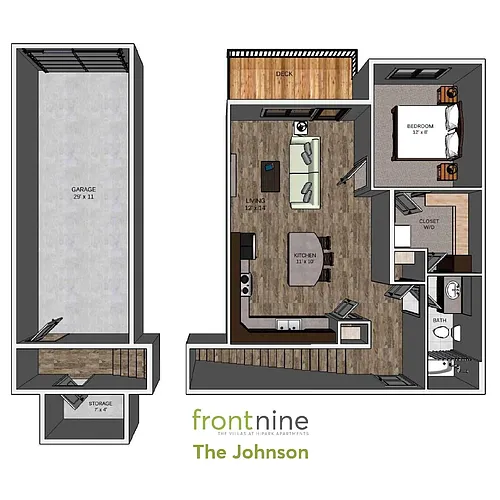 Floor plan FrontNine Villas - The Johnson
