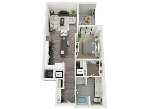 Floor plan A13