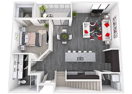 Floor plan Tortuga