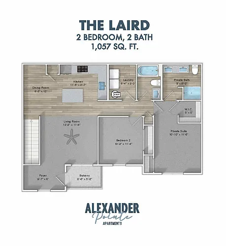 Floor plan Laird