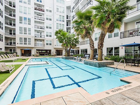 Expansive courtyard