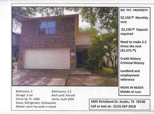 1605 Strickland Dr, Austin, TX 78748