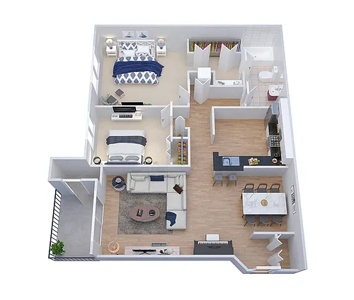 Floor plan B1