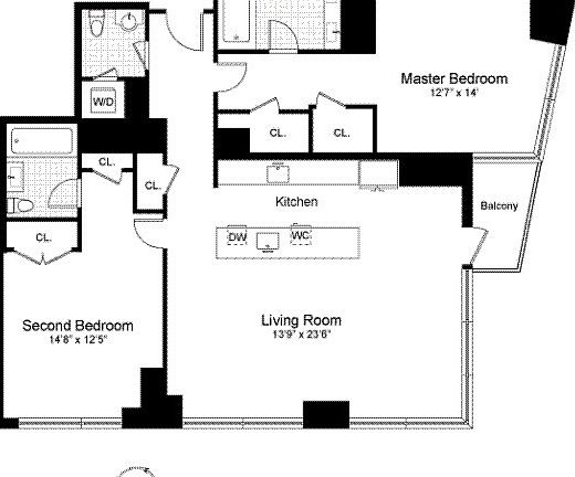2nd image of 30 West St APT 14B