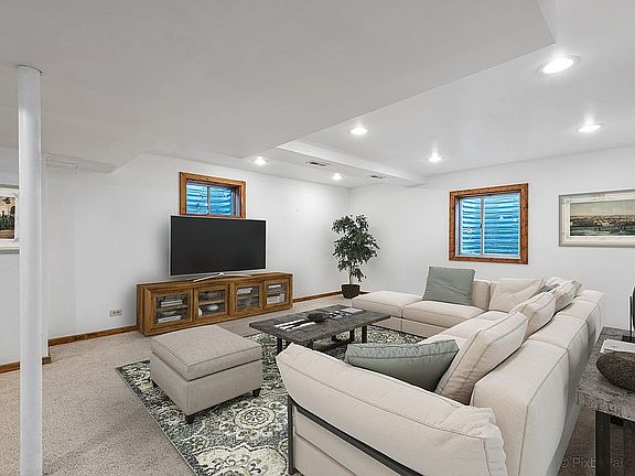 Full finished basement