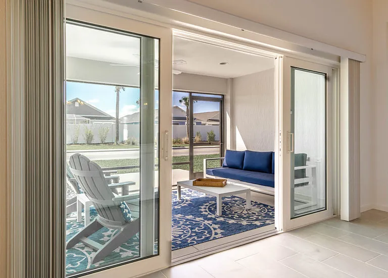 Family Room looking into the Lanai