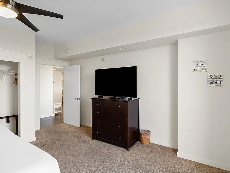 Master bedroom tv