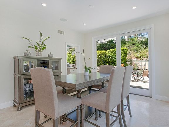 Dining room with view to back yard.